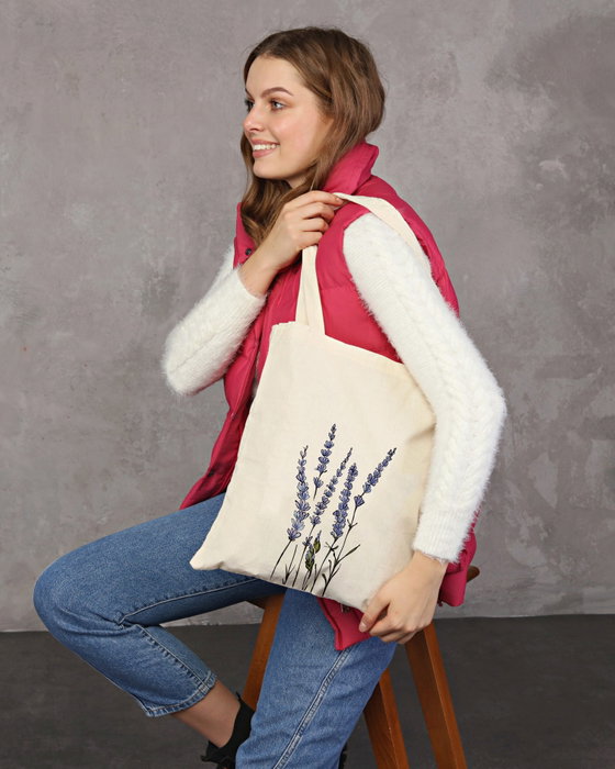 Zoozie Bags 0865 Bolso Tote Crema 35x40 cm